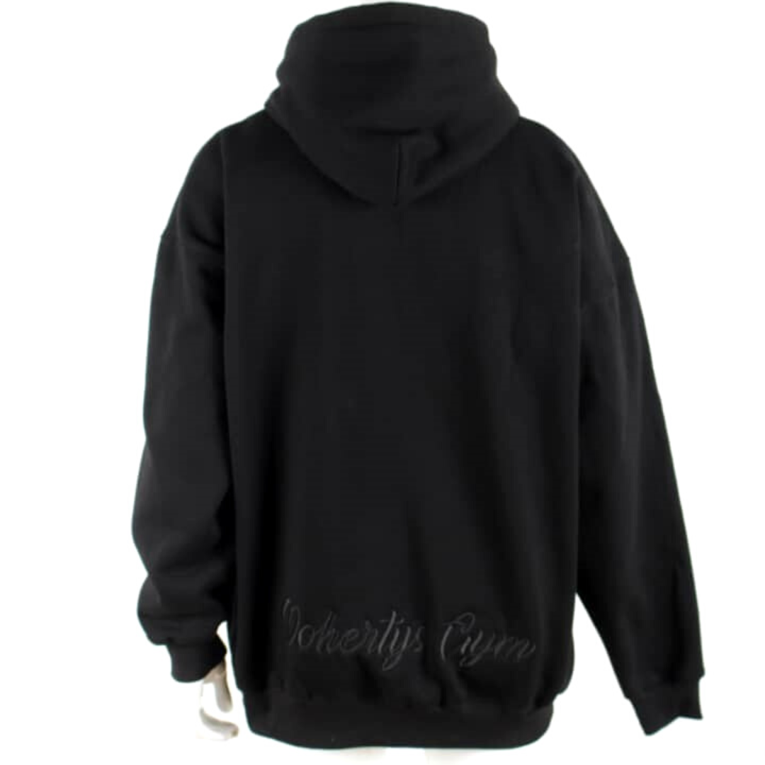 Heavyweight Fleece Hoodie - Black Skull