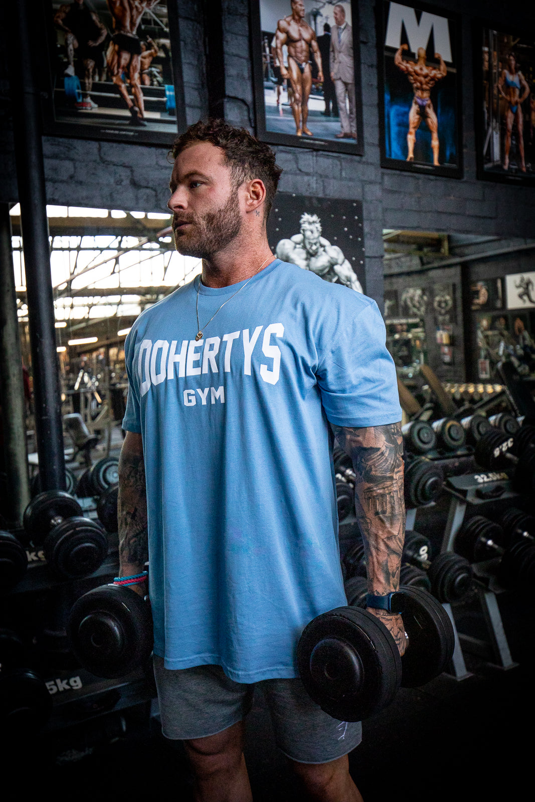 Logo Tee - Carolina Blue