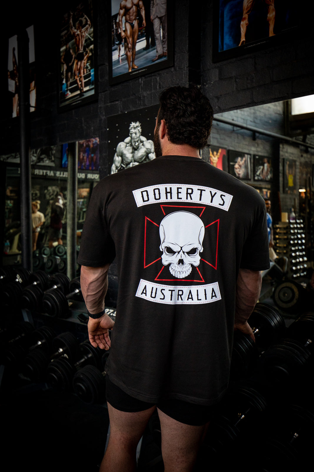 Skull Tee - Coal