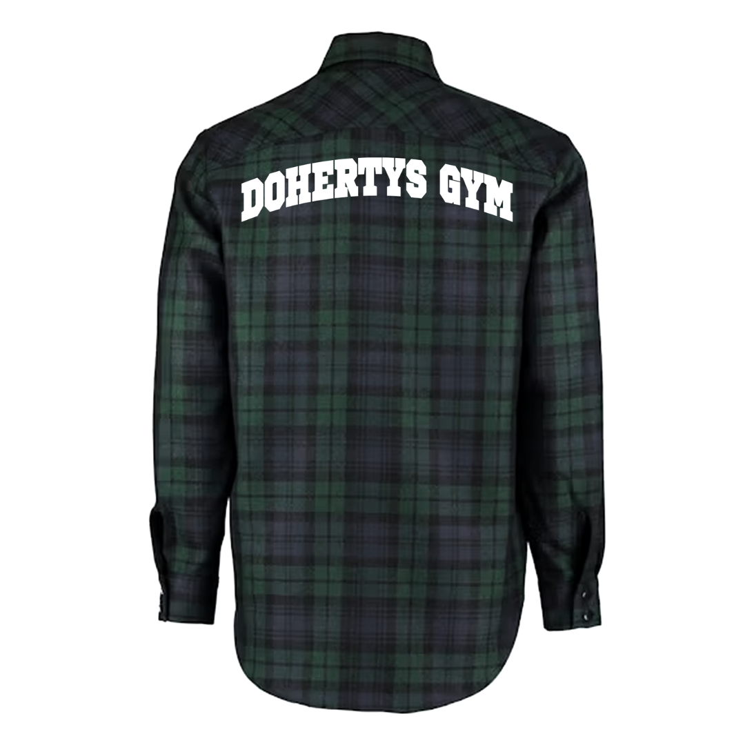 Flannelette Shirt - Green/Black