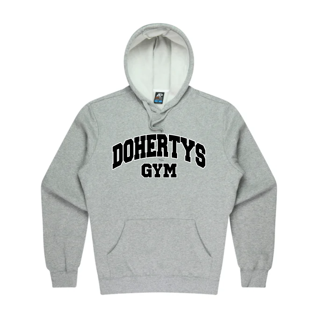 Colleged Hoodie - Grey Marle
