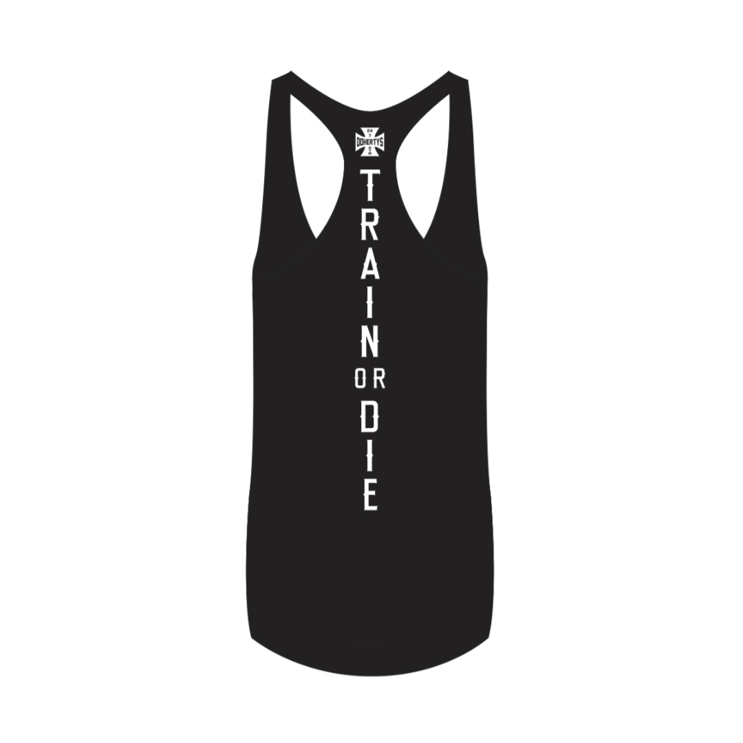 Stringer Singlet - Black