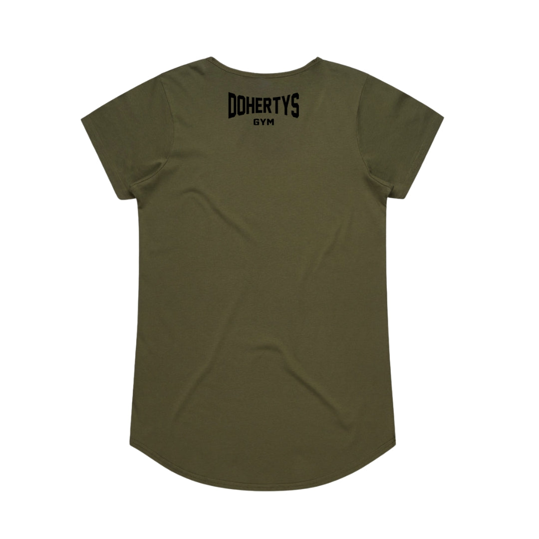 Army Green Women's Dohertys Tee