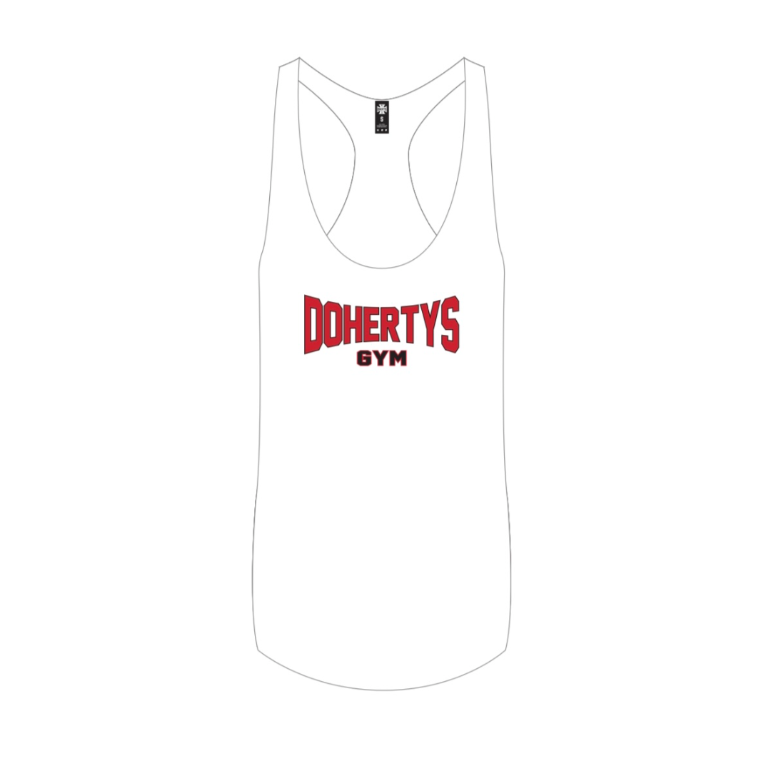 Stringer Singlet - White