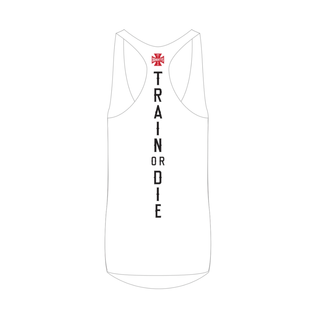 Stringer Singlet - White