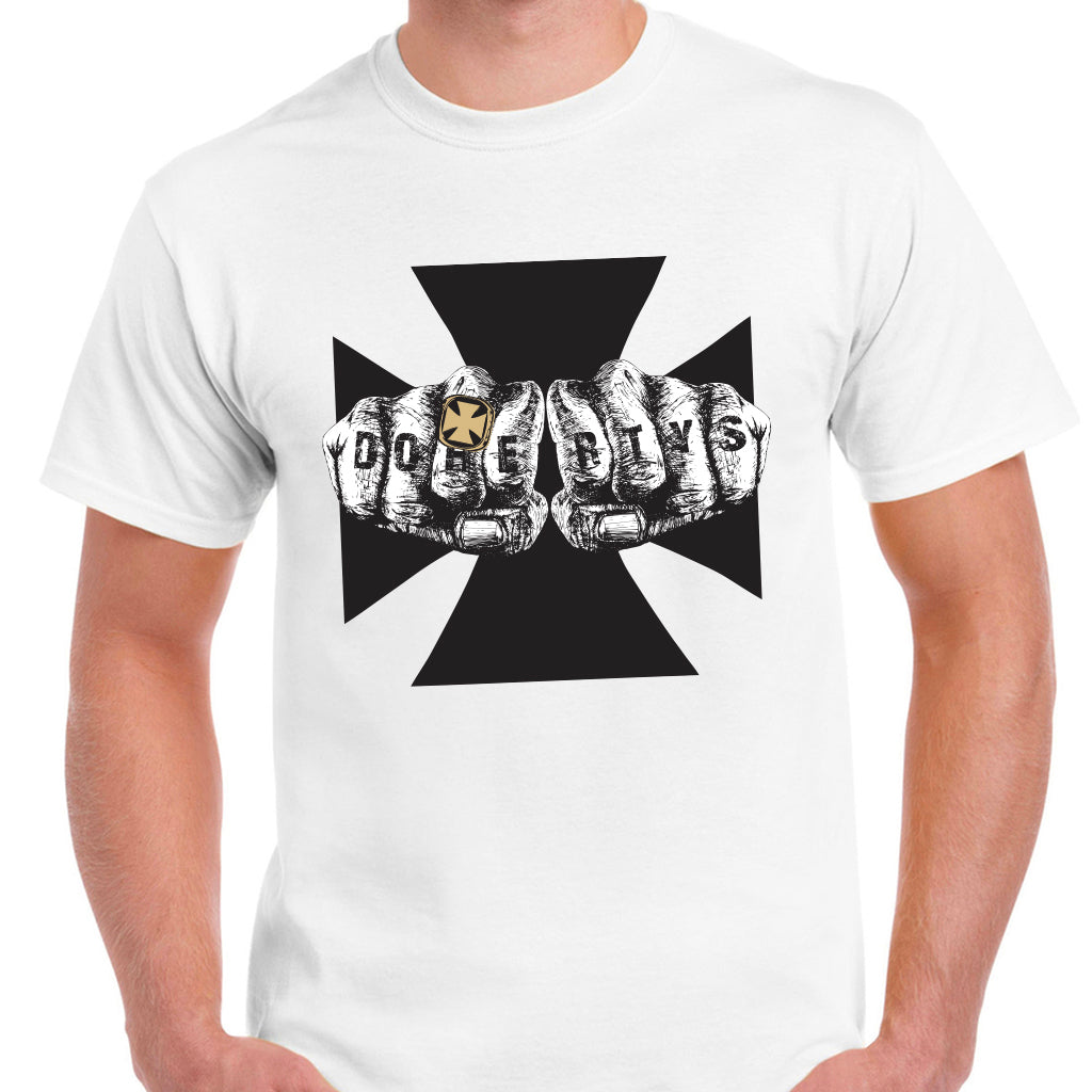 Knuckles Tee - White