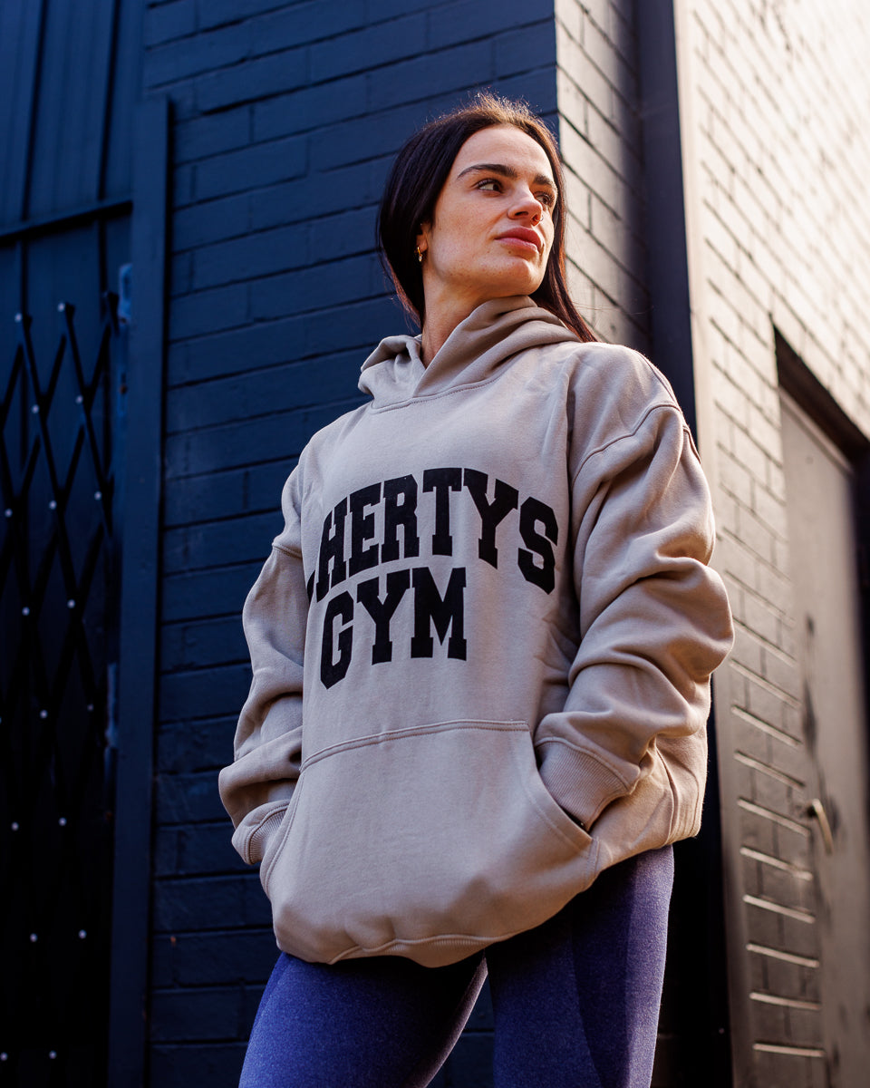 Grey deals gym hoodie