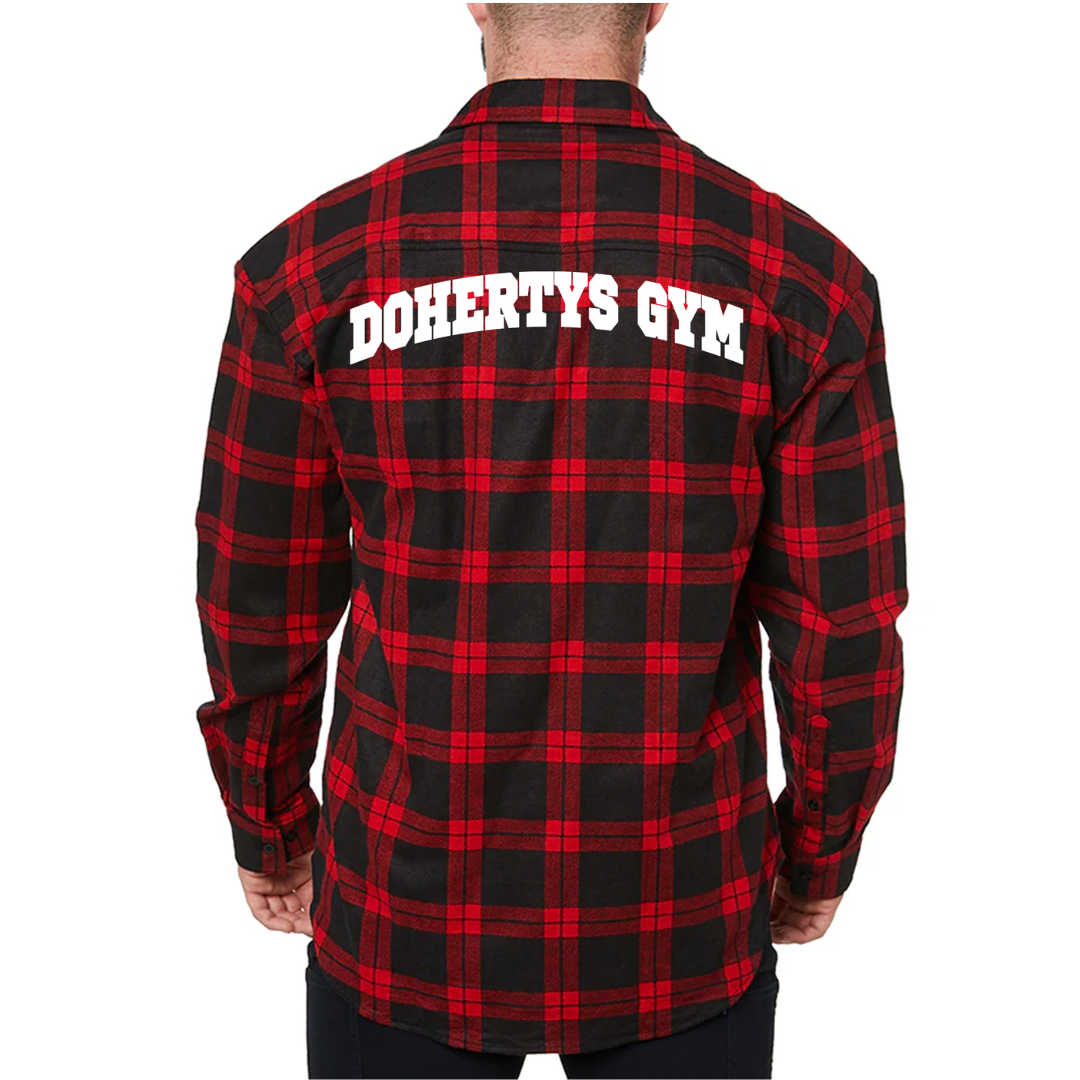 Flannelette Shirt - Red/Black