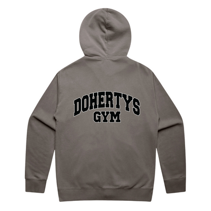 Relaxed Zip Hoodie - Faded Grey