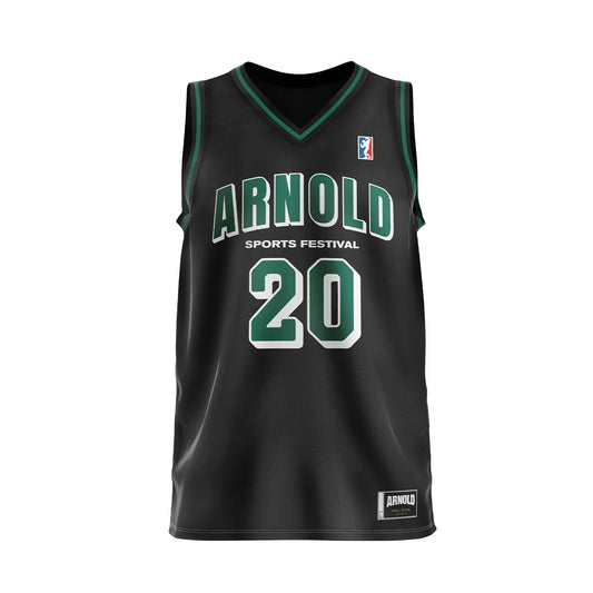 Arnold NBA Jersey - Black and Green