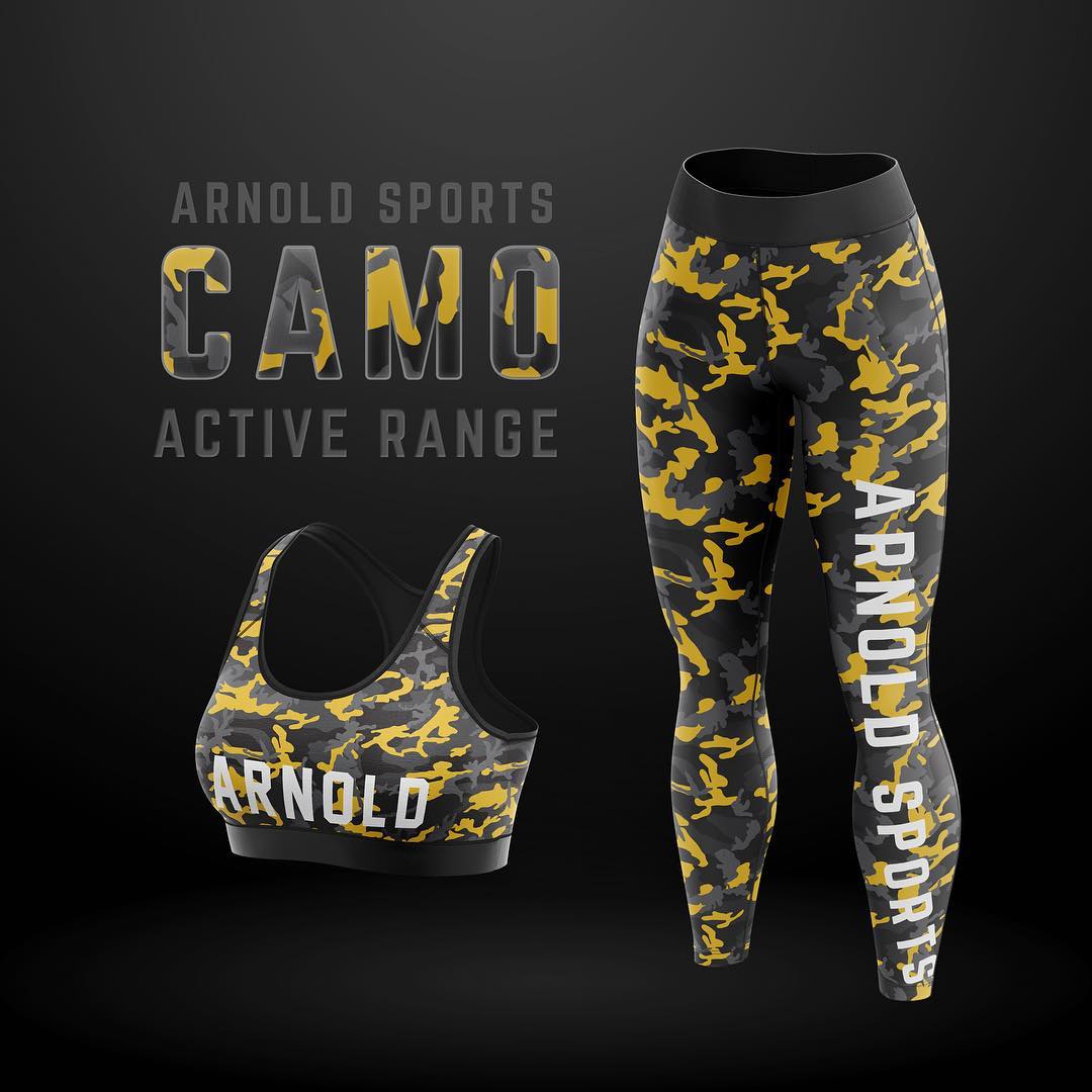 Arnold Camo Activewear Set - Small
